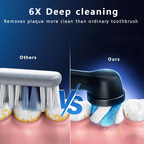 Removes plaques more precisely 