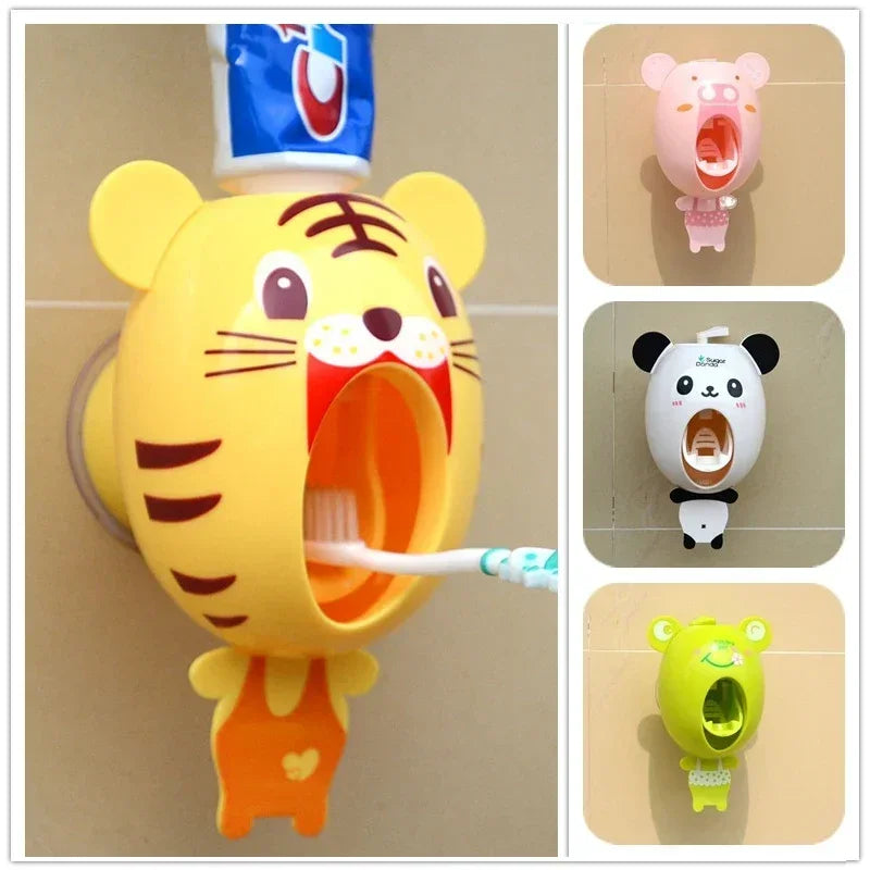 Kids Animal Toothpaste Dispenser | Make Brushing Fun