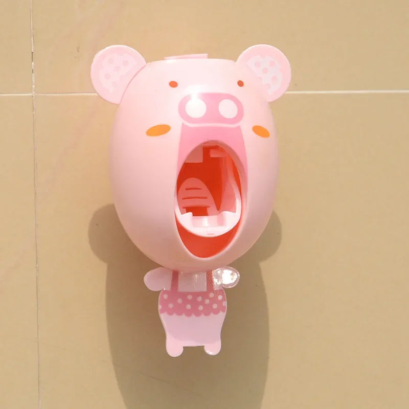 Kids Animal Toothpaste Dispenser | Make Brushing Fun