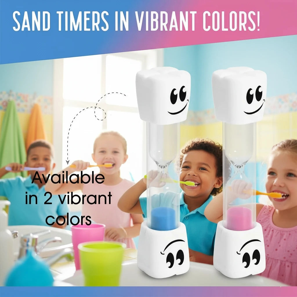 Smiling Teeth 2-minute Toothbrushing Timer